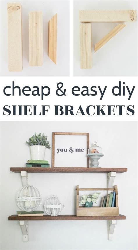 inexpensive shelf brackets